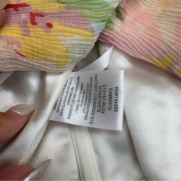 NWT For Love & Lemons Abby Strapless Top Size MM / Multi convertible revolve - Picture 12 of 13